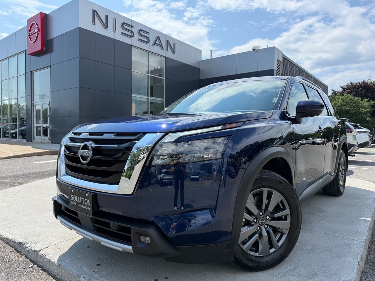 Nissan Pathfinder SV 4RM 2024 Bleu Châteauguay - photo #0