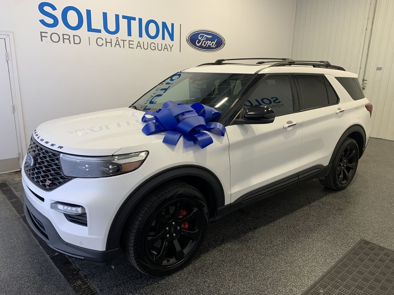 2024 Ford Explorer ST AWD EXPLORER ST 4WD White Châteauguay - photo #0