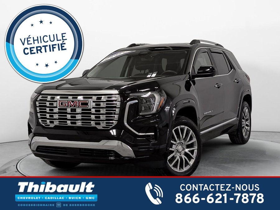 GMC Terrain AWD Denali Toit Pano 2026 Noir