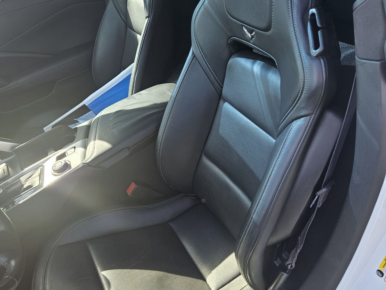 Chevrolet Corvette Stingray Z51 coupé 2 portes avec 2LT 2015 Blanc Thetford Mines - photo #15
