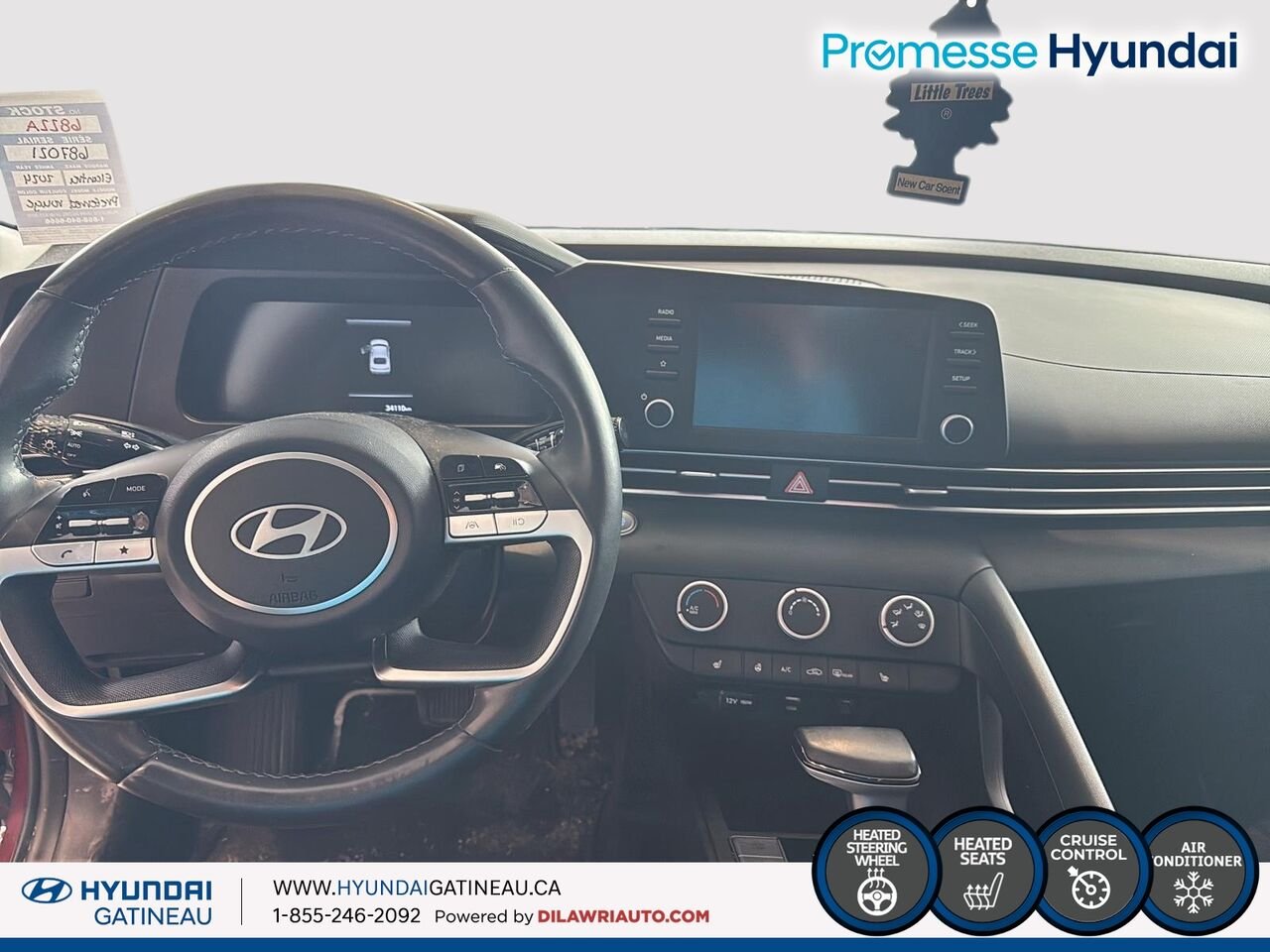 Hyundai Elantra Preferred IVT*** sieges chauffants, volant chauffants , certifier*** 2024 Rouge Ottawa & Gatineau - photo #7