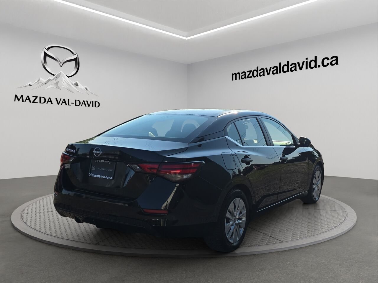 Nissan Sentra S Plus CVT, caméra de recul, commande audio au volant, Apple Carplay 2024 Noir Val-David - photo #24