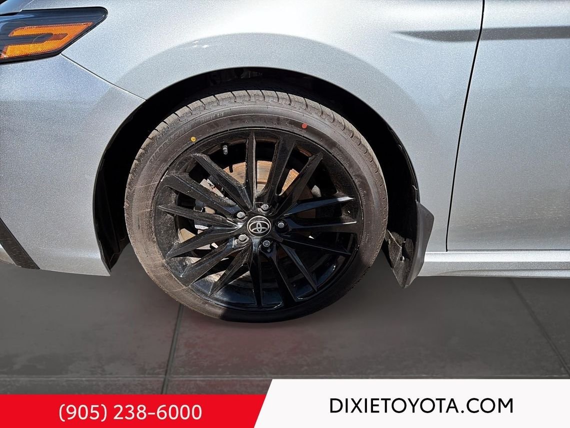 2023 Toyota Camry Power Sunroof, Leather Interior, Heated Seats, Alloy Wheels, Heated Steering Wheel, Bluetooth Celestial Silver Metallic With Black Roof Mississauga - photo #15