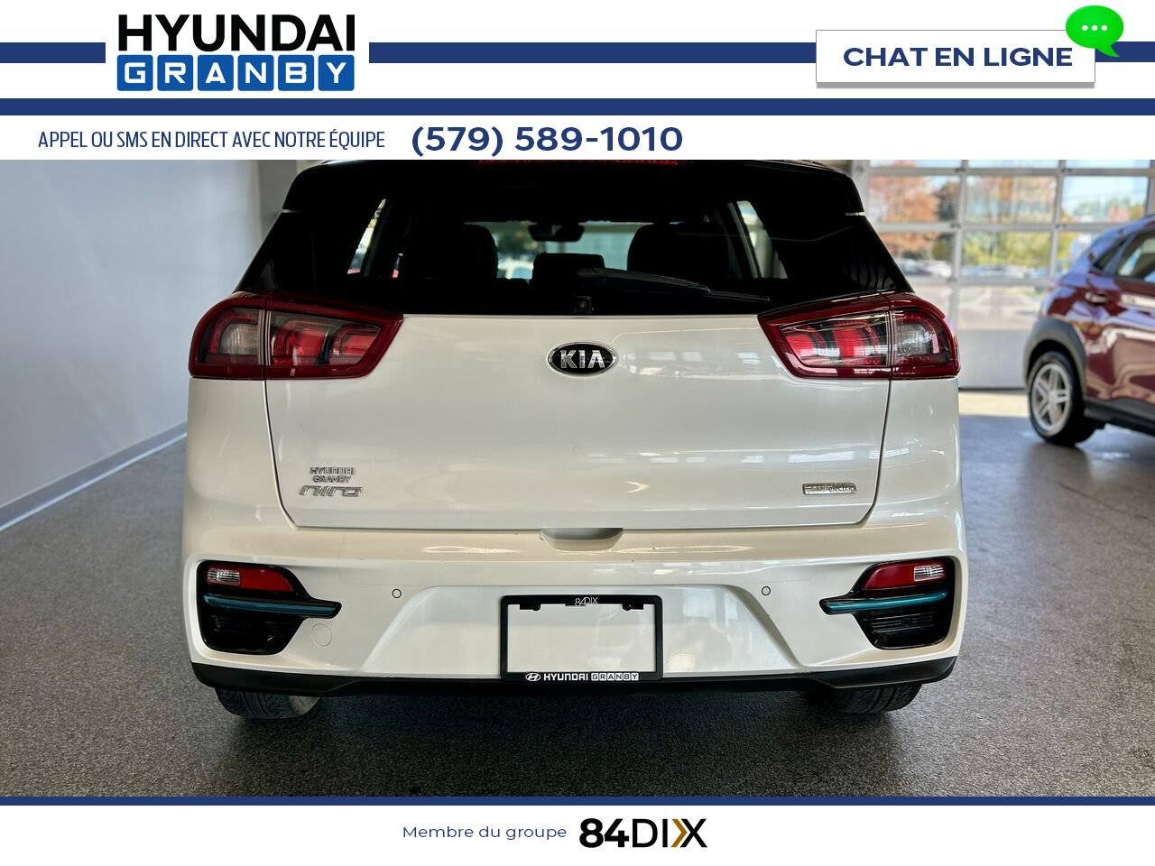 2019 Kia Niro électrique White Granby - photo #5