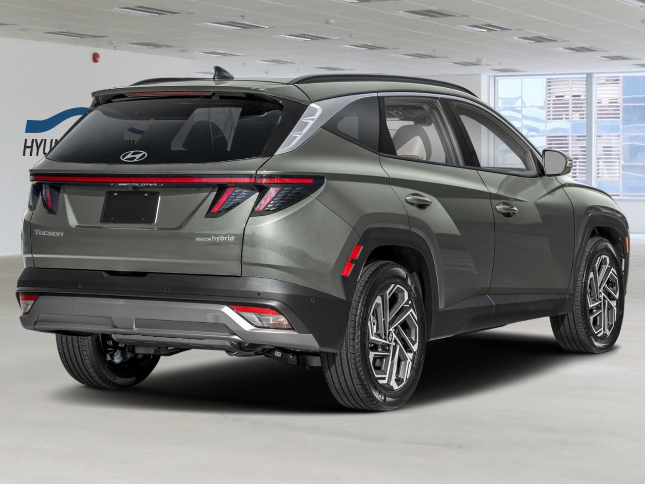 2026 Hyundai Tucson Hybrid Amazon Grey Blainville - photo #2