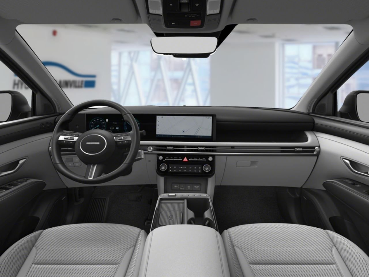 Hyundai Tucson hybride rechargeable 2025 Gris titan Blainville - photo #2