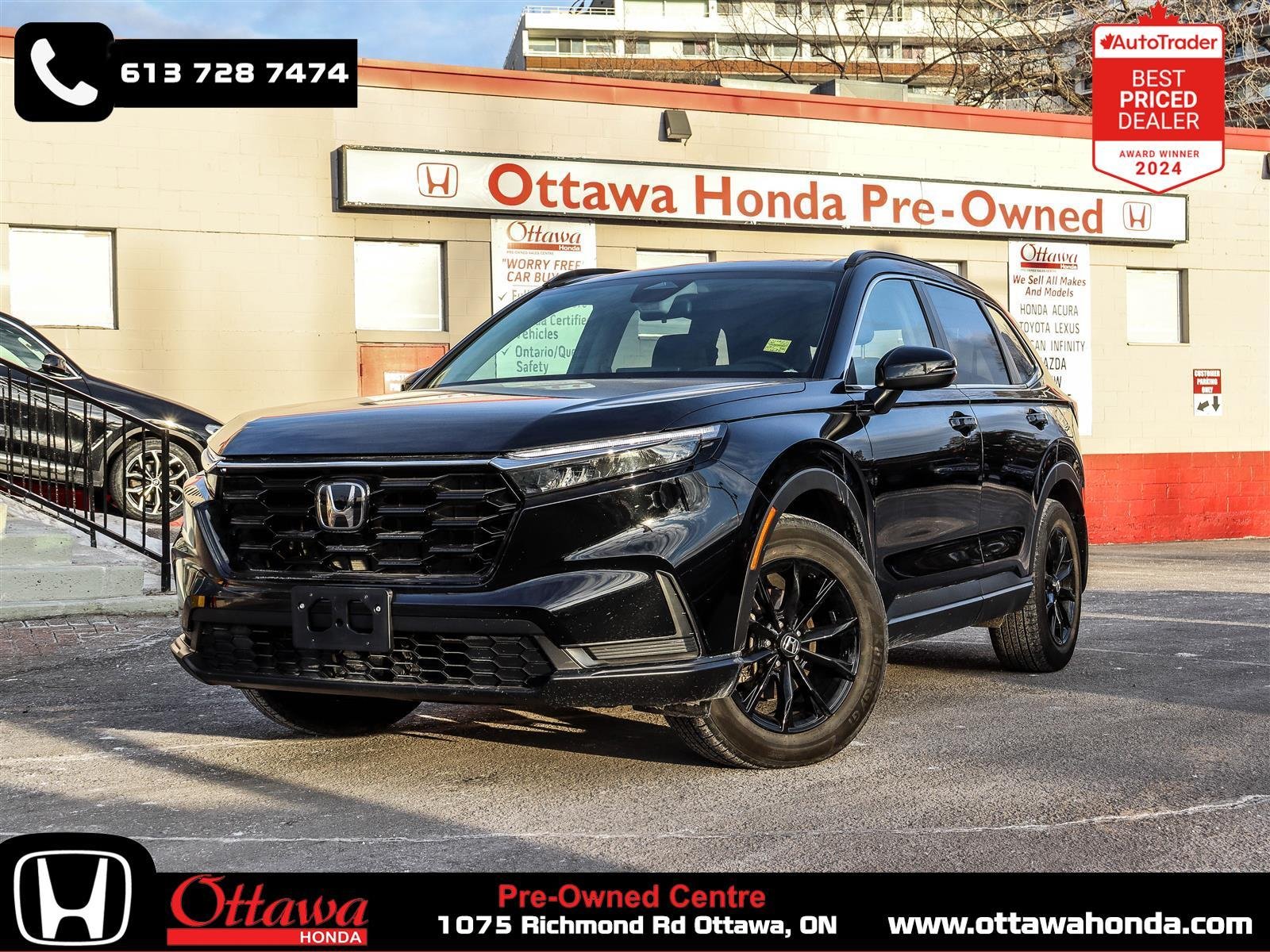 Honda CR-V Sport 2024 Black Ottawa & Gatineau - photo #0