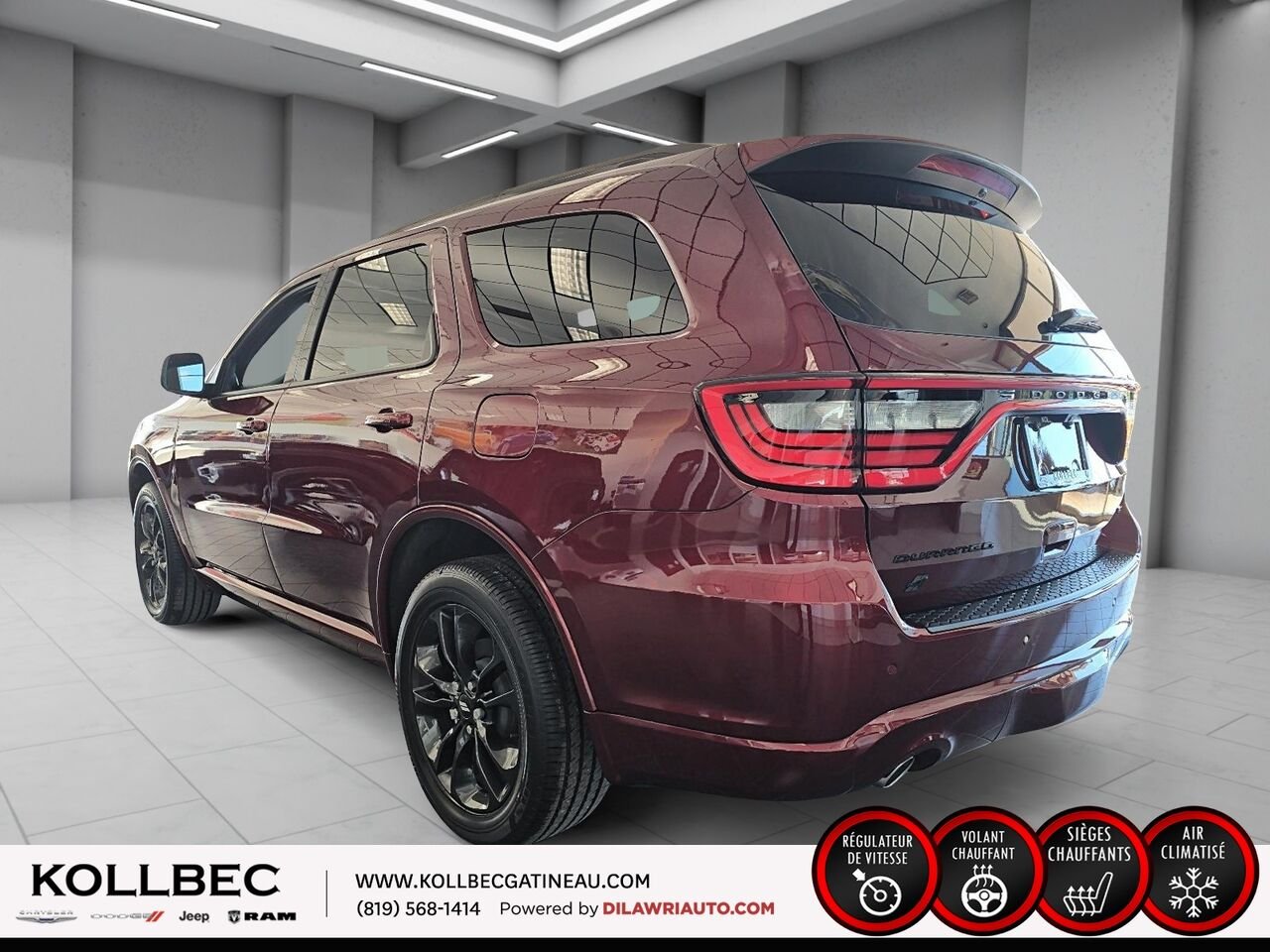 Dodge Durango GT TI 2026 Couche nacrée rouge intense Ottawa & Gatineau - photo #17