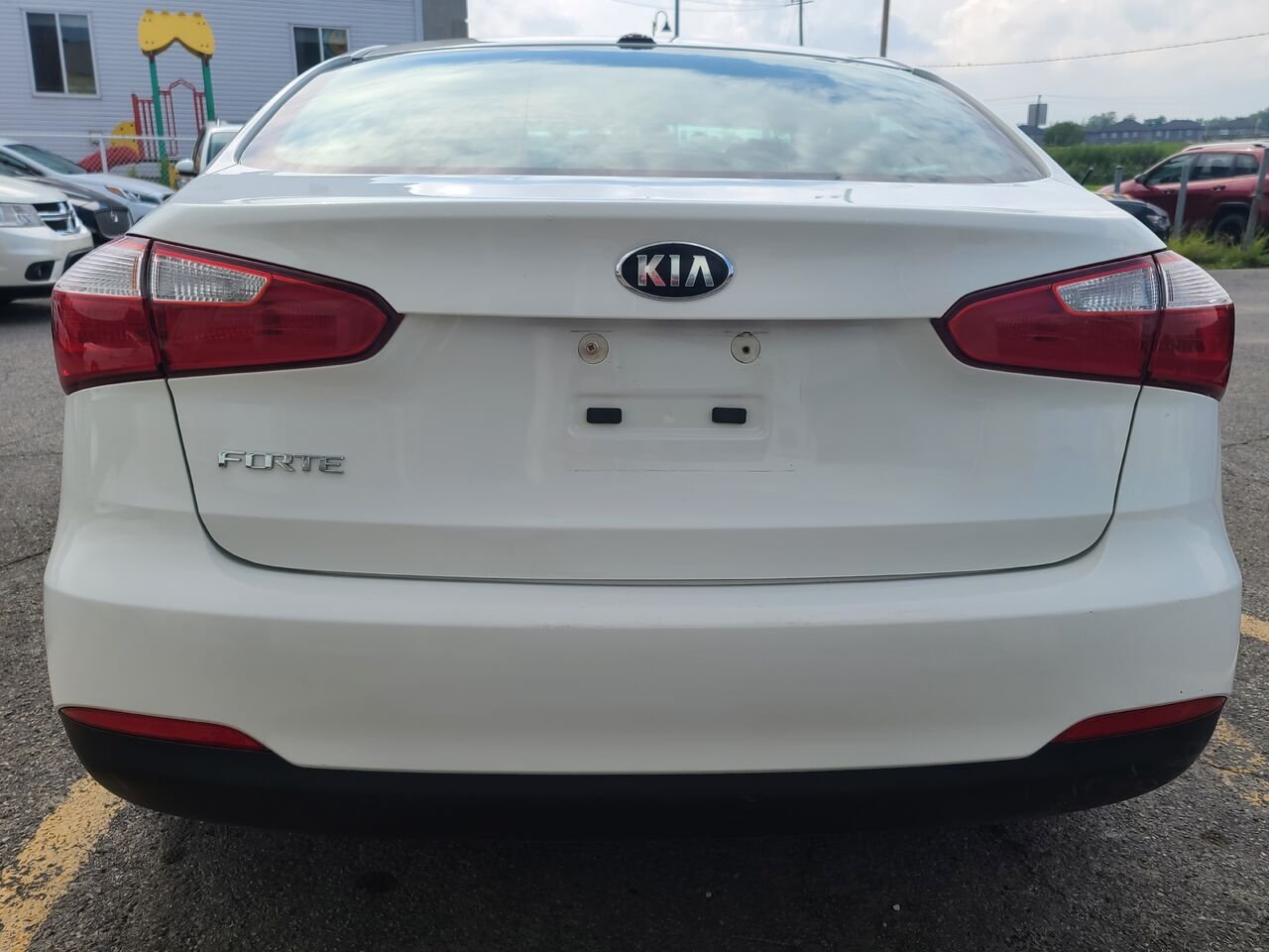 Kia Forte 2015 Blanc Longueuil, - photo #4