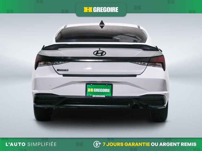 Hyundai Elantra 2022 Blanc Saint-Eustache - photo #7