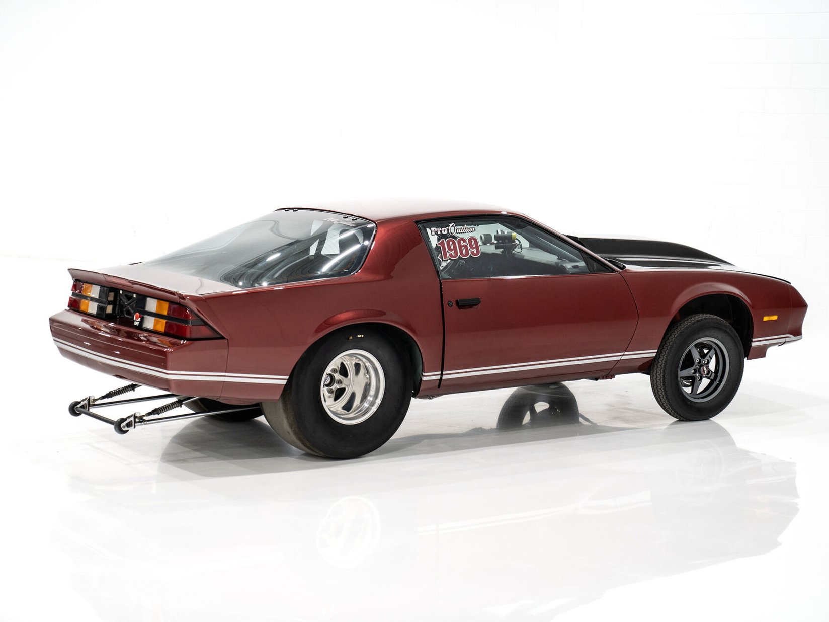 Chevrolet Camaro Rolling Chassis Drag Car Châssis prête pour l'installation motopropulseur 1987 Rouge Montréal - photo #8