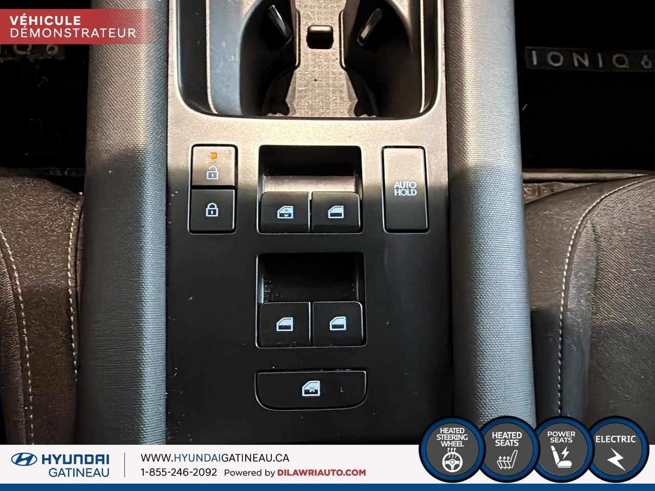 HYUNDAI IONIQ 6 2024 Gris nocturne Ottawa & Gatineau - photo #15