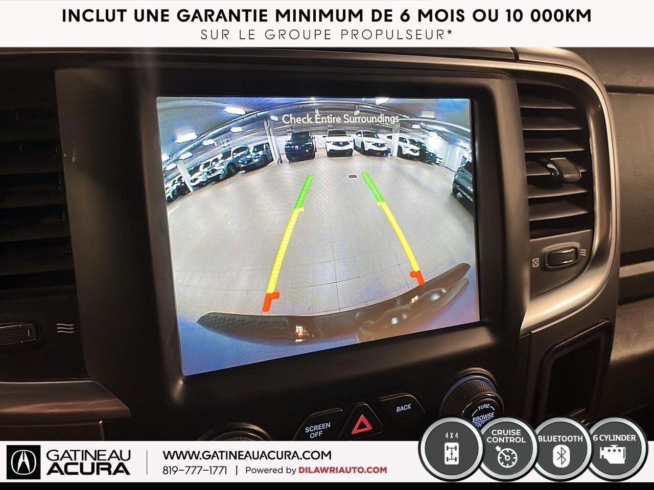 Ram 1500 Classic Warlock Quad Cab 4x4 2021 Bleu Ottawa & Gatineau - photo #4