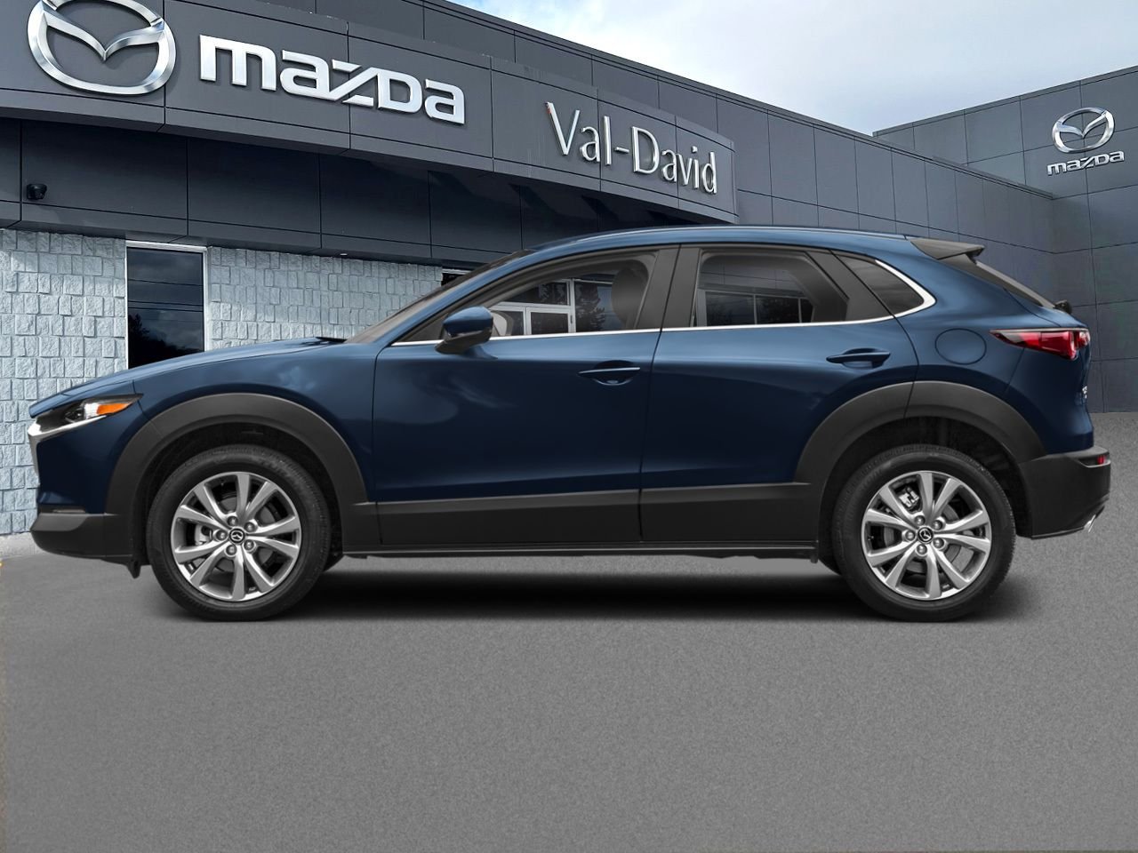 2026 Mazda CX-30 GS TI Deep Crystal Blue Mica Val-David - photo #1