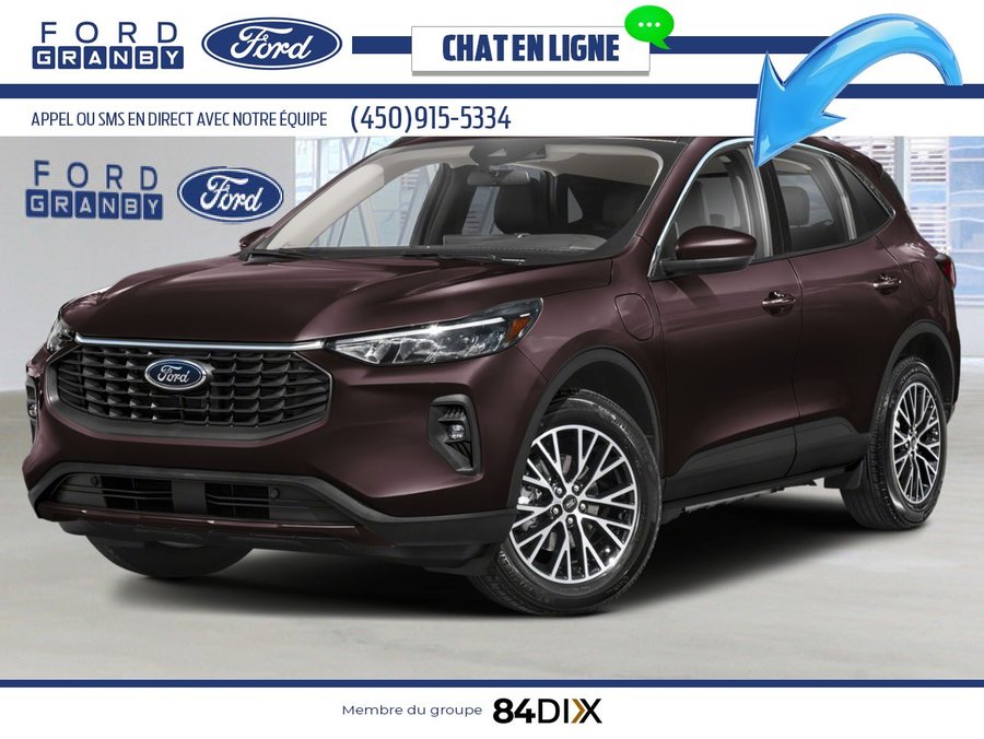 Ford Escape VHR TA 2025 Bleu vapeur métallisé