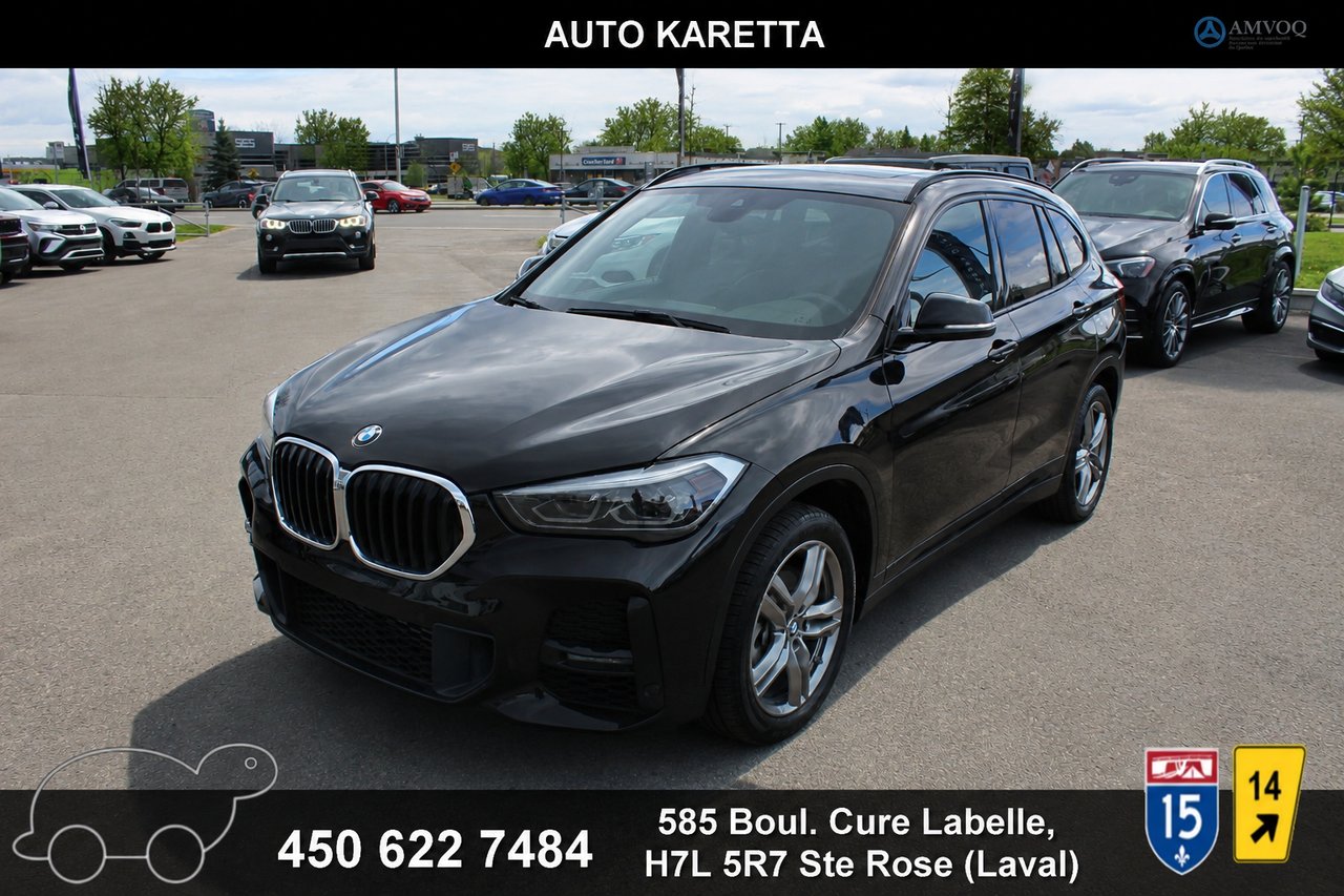 2021 BMW X1 VIN: WBXJG9C02M5T13773 Black Sainte-Rose - photo #0