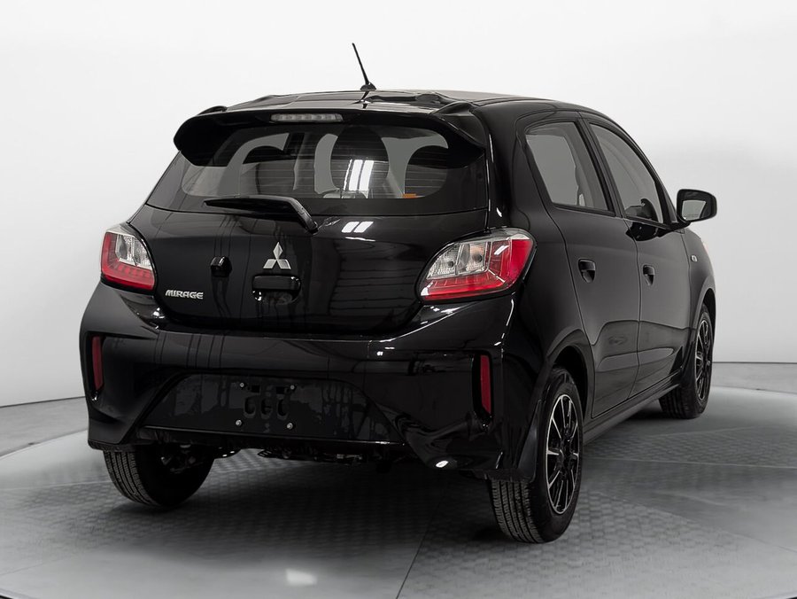 Mitsubishi MIRAGE ES Sièges chauffants A/C Cruise 2024 Noir