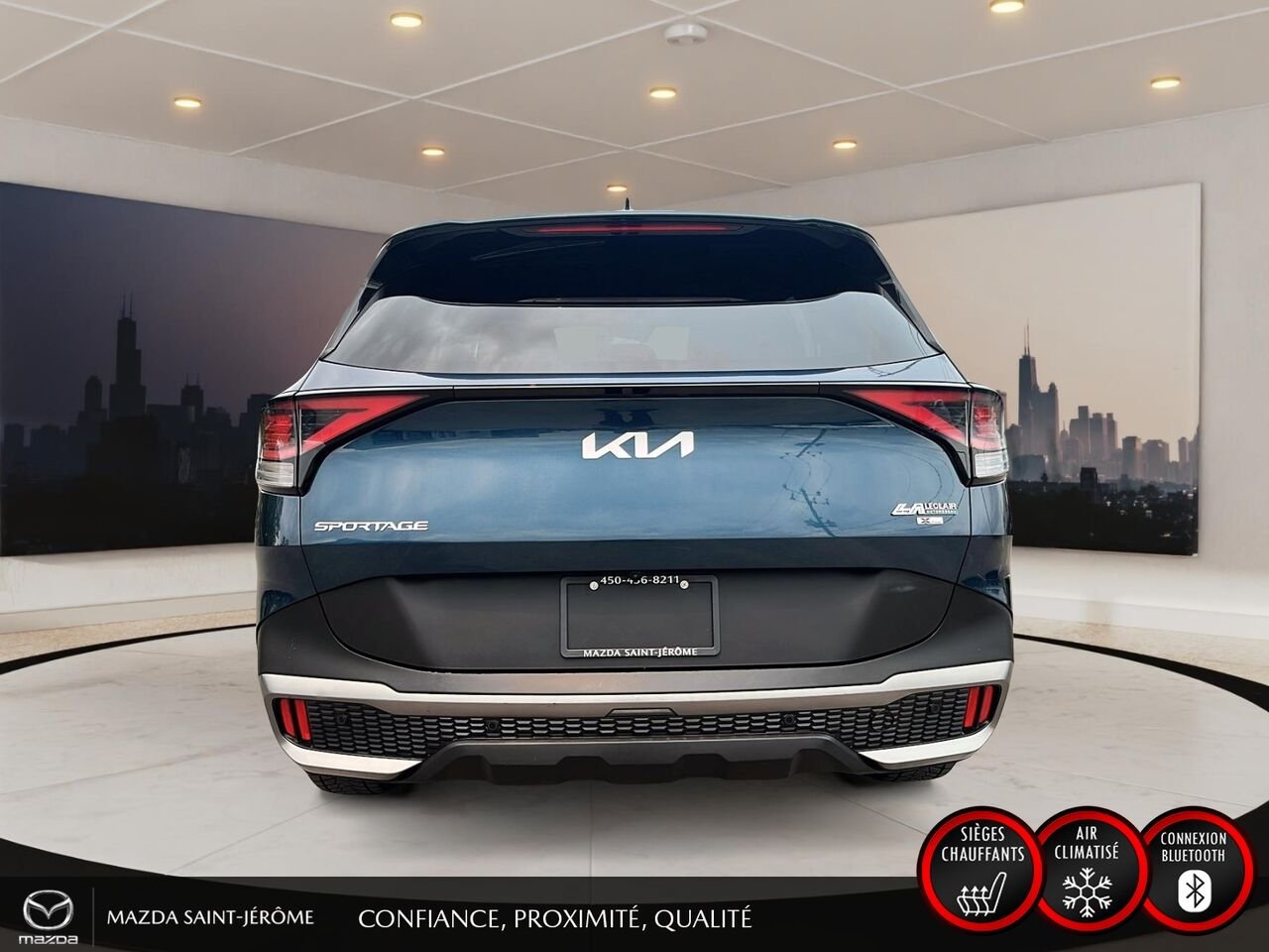 Kia Sportage X-Line | AWD | 2023 Bleu Saint-Jérôme - photo #6