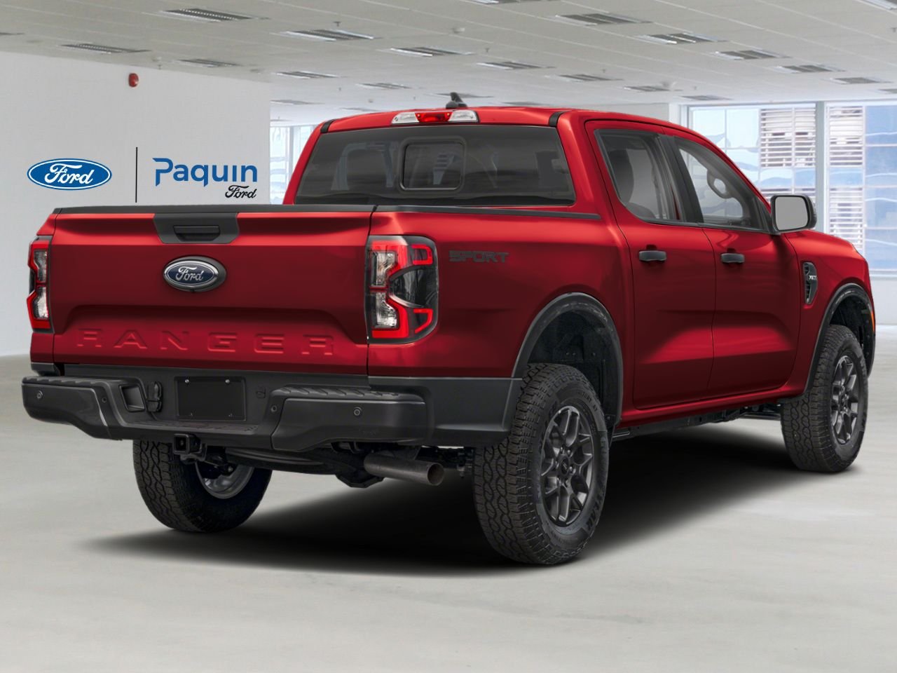Ford Ranger 2026 Rouge rubis métallisé teinté verni Rouyn-Noranda - photo #2