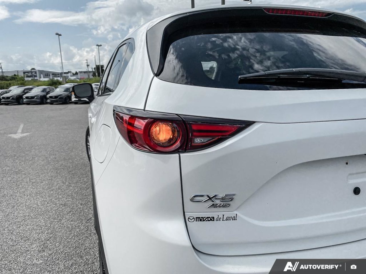 Mazda CX-5 JM3KFBDY4K0575747 2019 Blanc Mirabel - photo #13