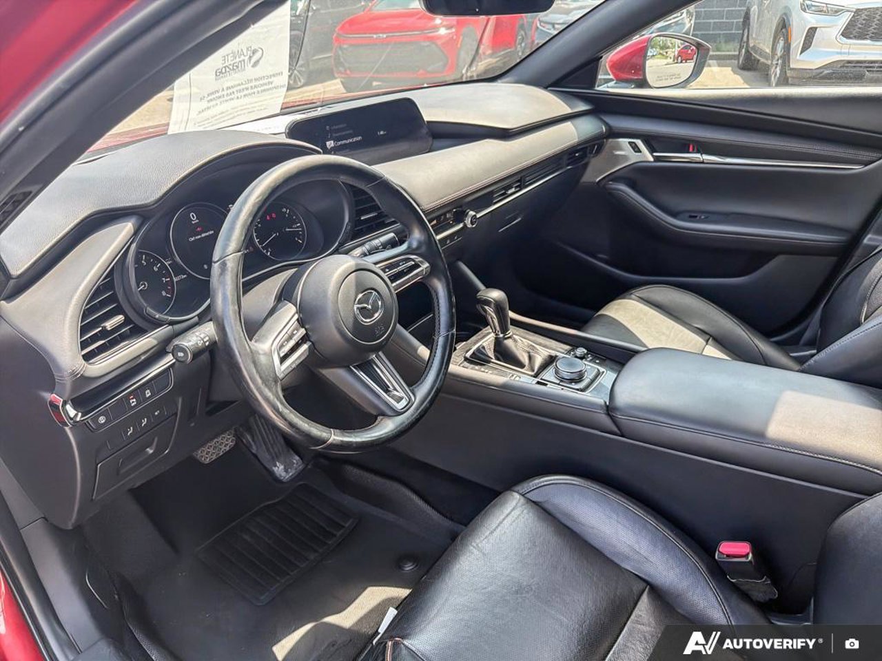 2019 Mazda Mazda3 Sport JM1BPBMMXK1121824 Red Mirabel - photo #14