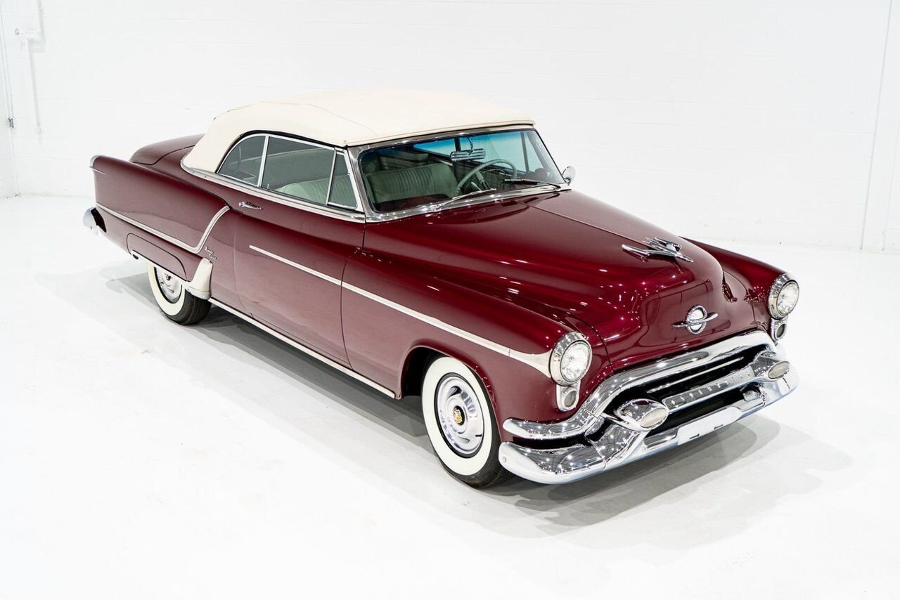 1953 Oldsmobile 98 PRIX EN USD | Convertible Beautifully Presented from complete Restoration Red Montreal - photo #21