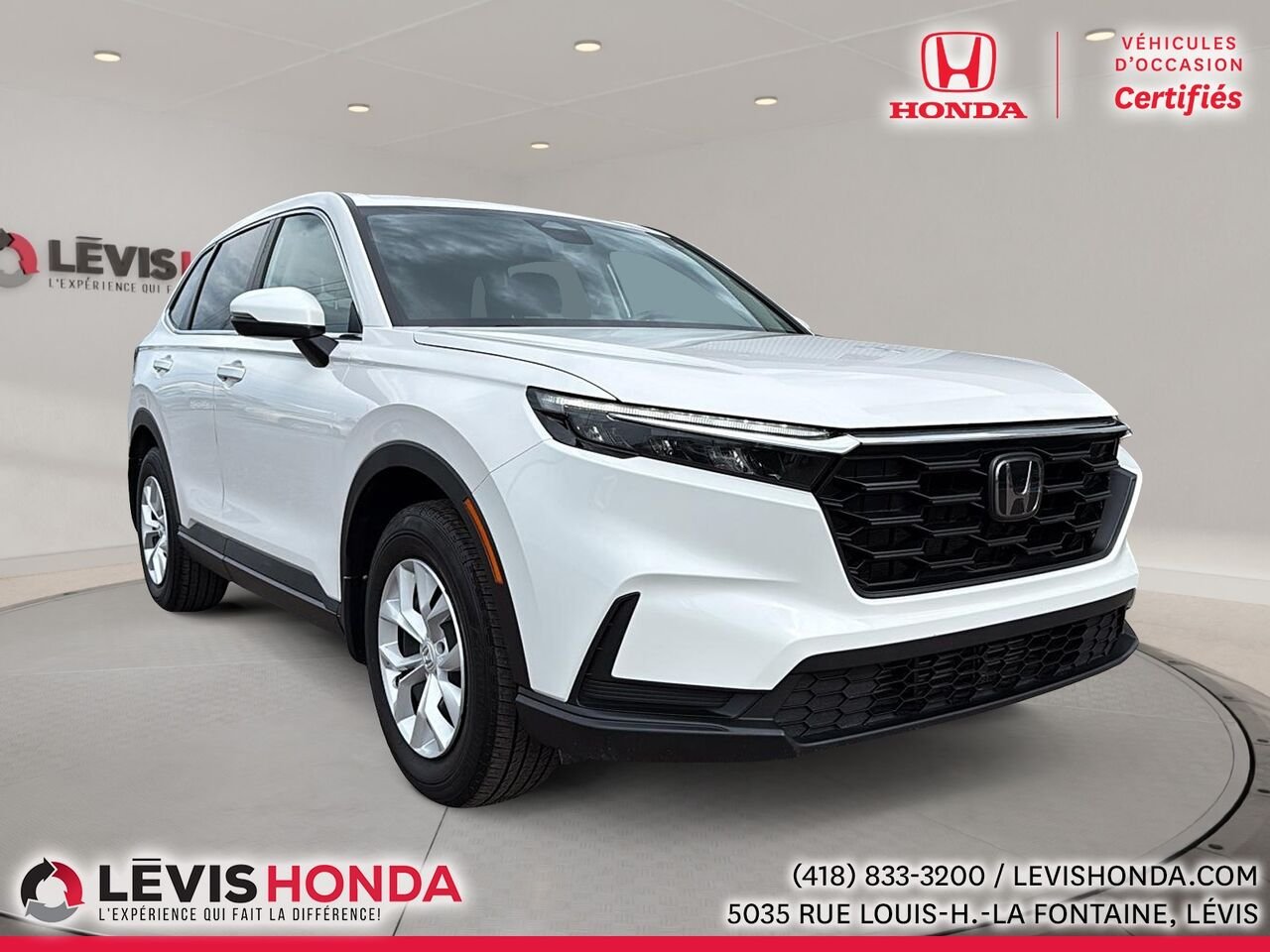 2024 Honda CR-V LX-B AWD LX-B TI White Lévis - photo #4