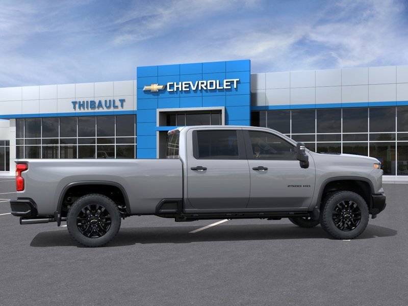CHEVROLET SILVERADO Custom cabine multiplace 4RM 172 po 2026 Gris Sherbrooke - photo #4