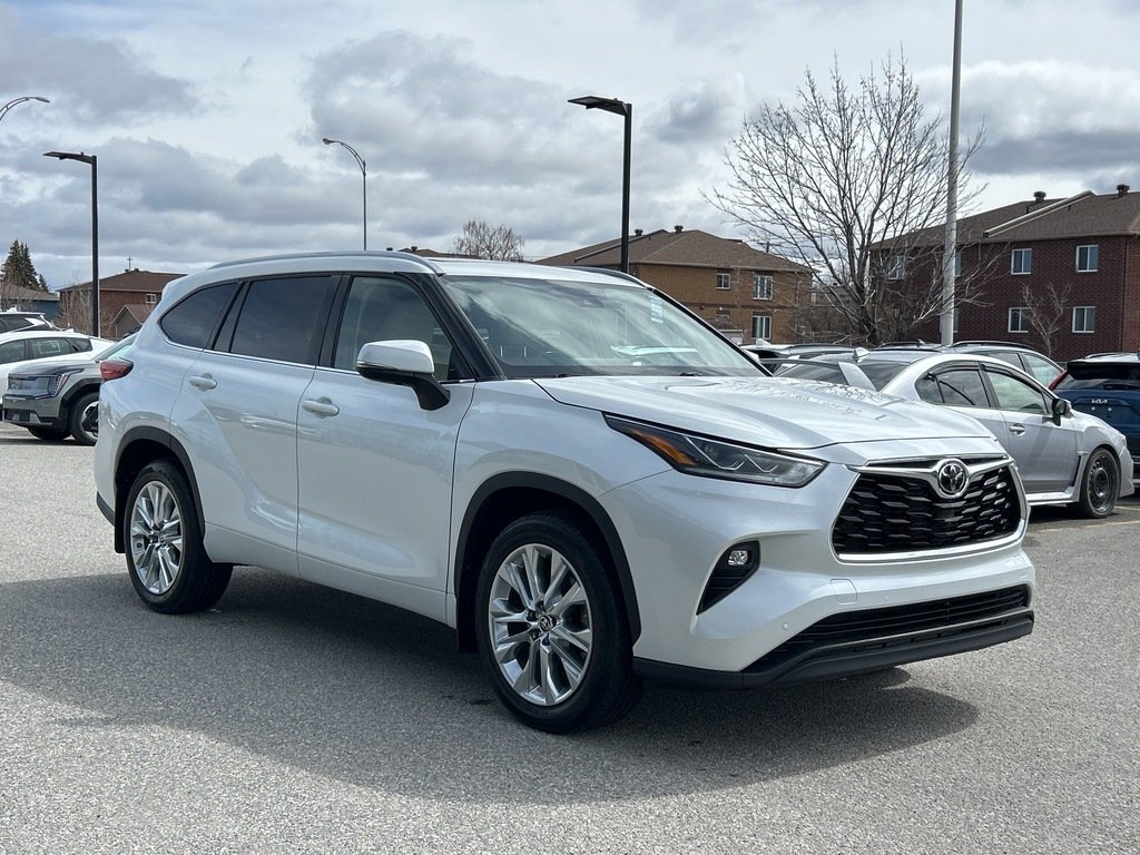 2023 Toyota Highlander White Gatineau - photo #7