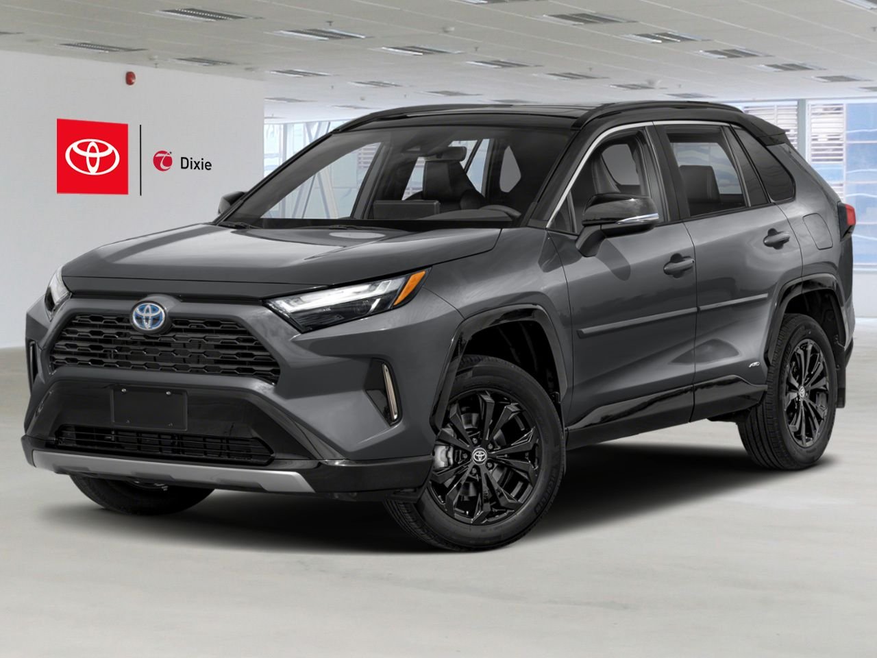 2023 Toyota RAV4 Hybrid XSE AWD / CLEAN CARFAX / HEATED SEATS / MOONROOF / ALLOY WHEELS / CARPLAY AND ANDROID AUTO Grey Mississauga - photo #0
