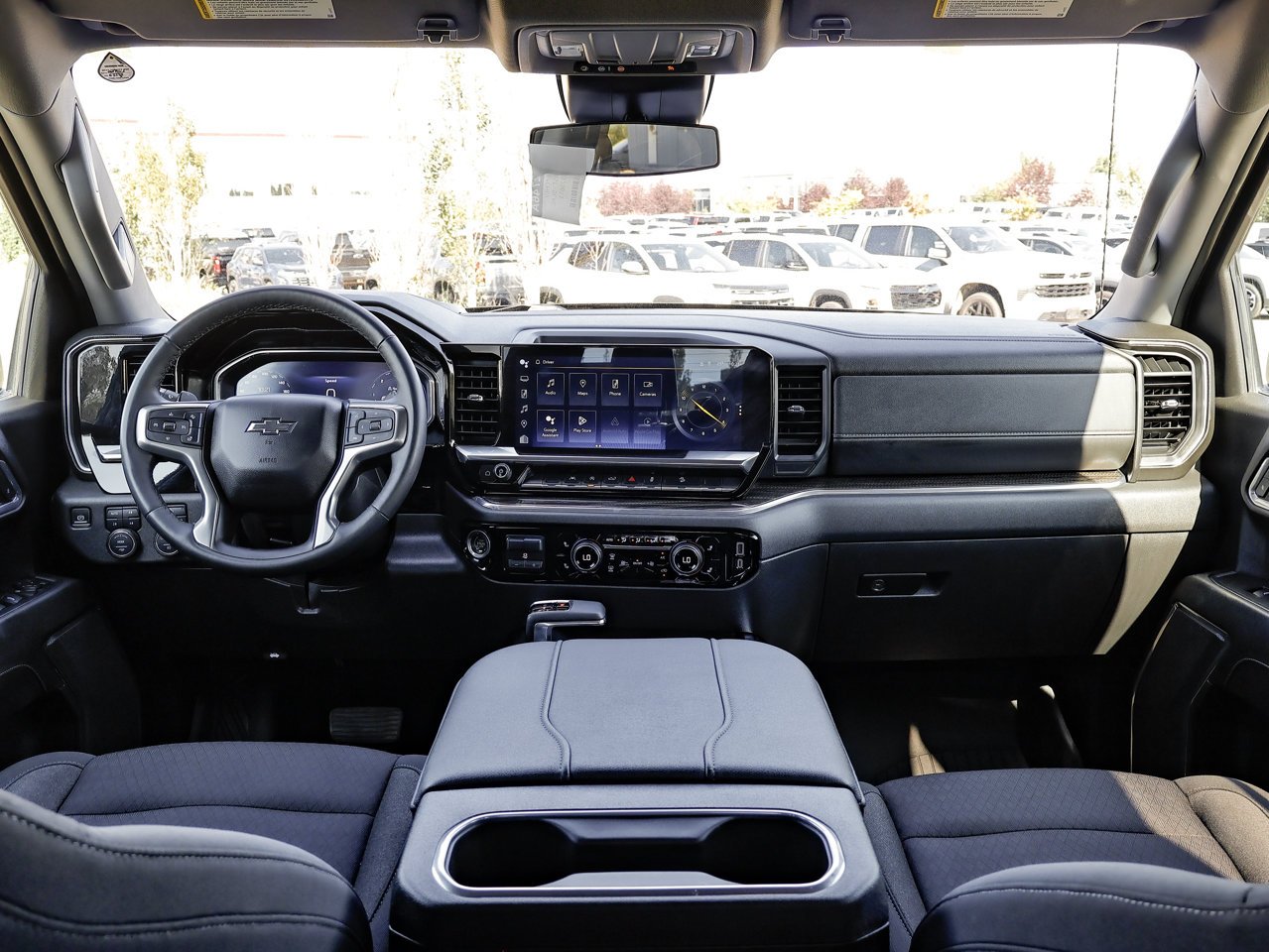 2023 Chevrolet Silverado 1500 4WD Crew Cab 147 RST Black Sherwood Park - photo #27