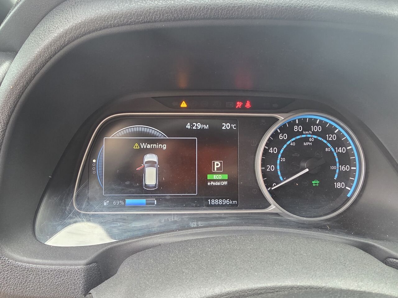 Nissan LEAF 2018 Blanc Longueuil, - photo #12