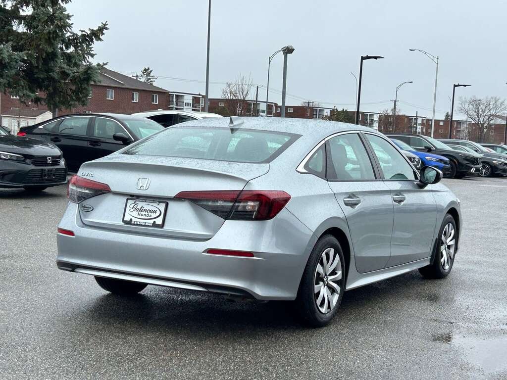2025 Honda Civic LX Grey Gatineau - photo #3