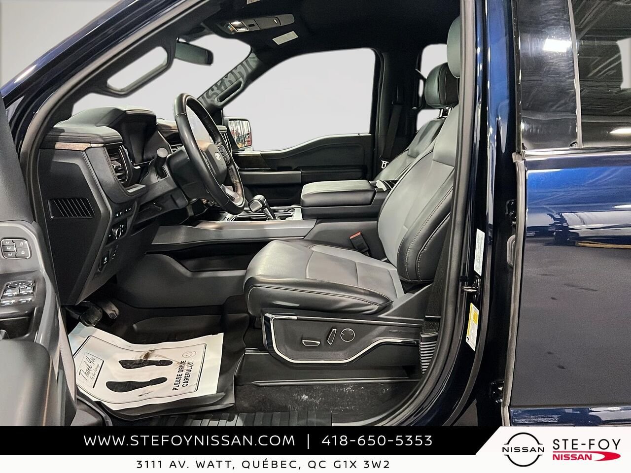 Ford F-150 Lightning GROUPE 510 A, standard range 2023 Bleu Ste-Foy - photo #8