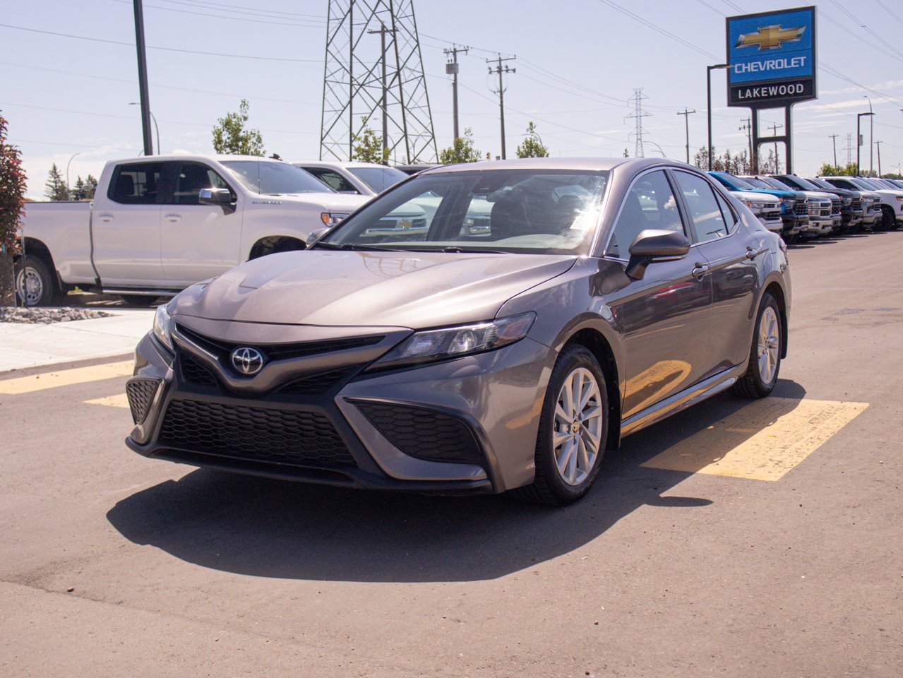 2024 Toyota Camry SE Auto Grey Sherwood Park - photo #3