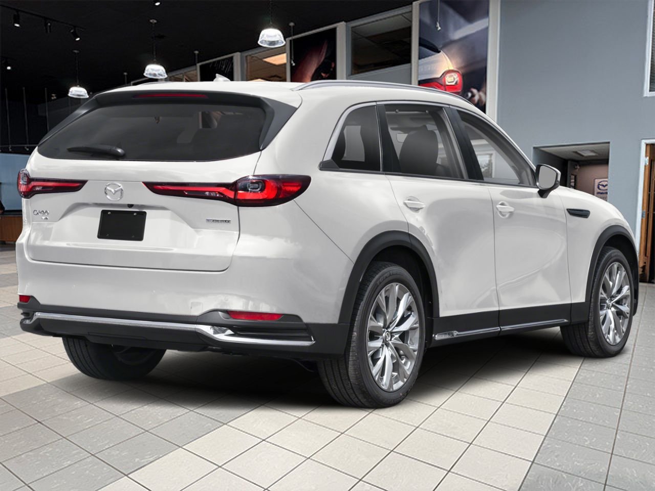 2026 MAZDA CX-90 MHEV GT White Notre-Dame-des-Prairies - photo #1