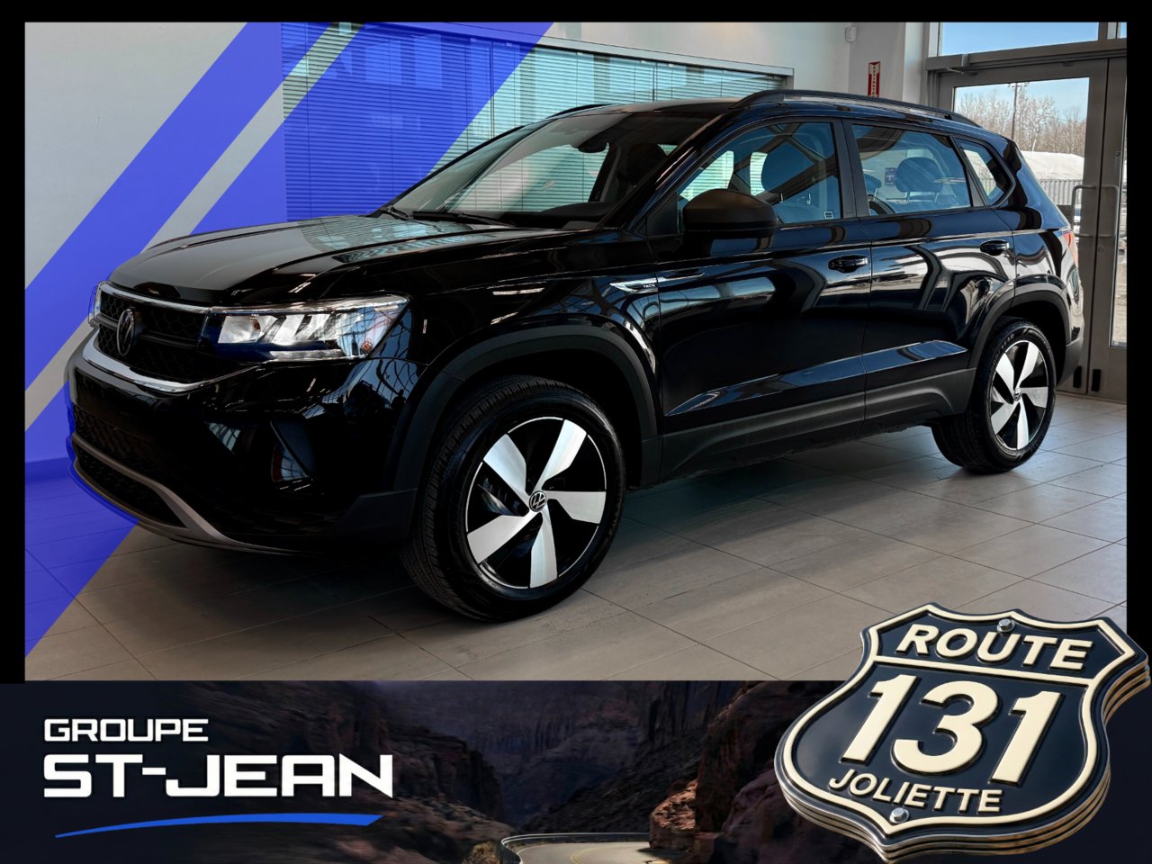 Volkswagen Taos 2024 Noir Notre-Dame-des-Prairies - photo #0