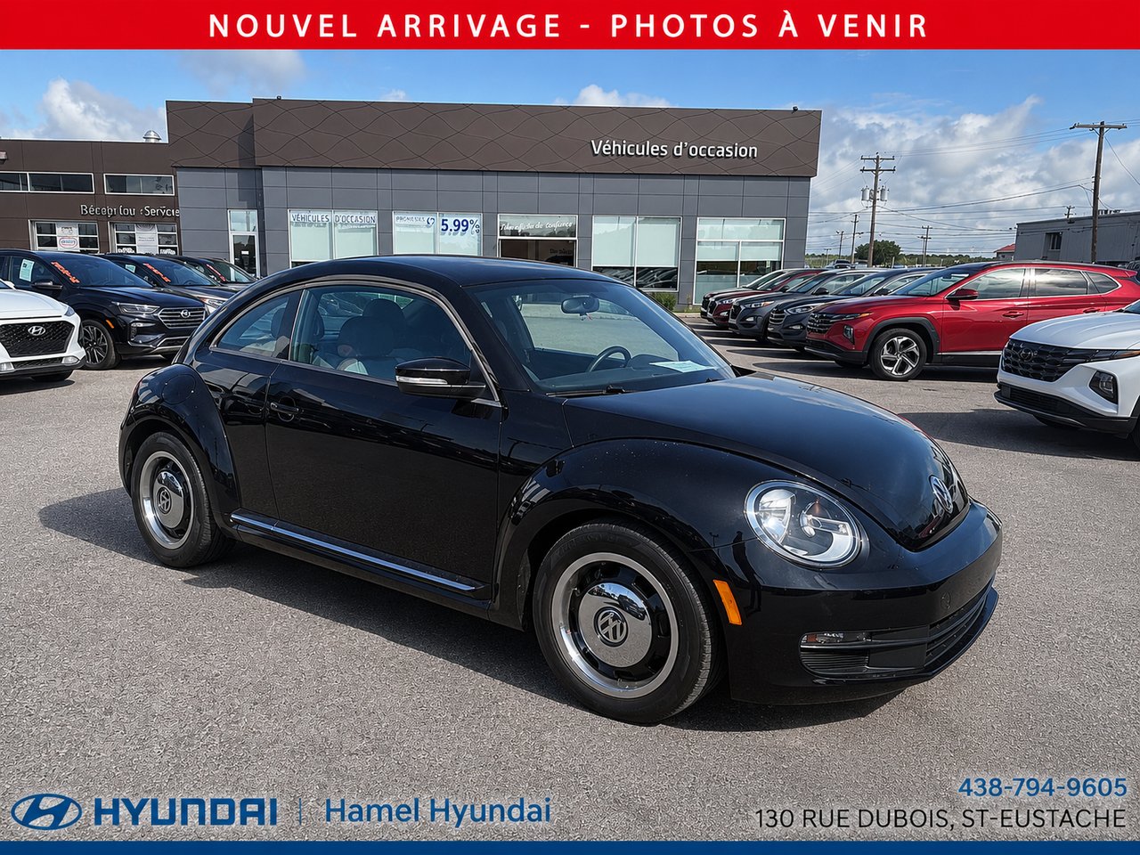Volkswagen BEETLE CLASSIC 2015 Noir Saint-Eustache - photo #0