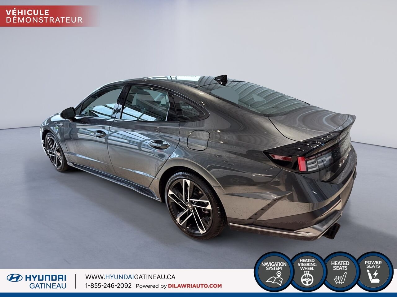 HYUNDAI Sonata 2025 Gris nocturne Ottawa & Gatineau - photo #3