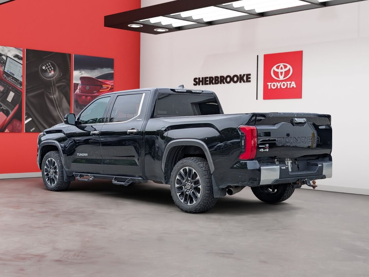 2023 Toyota Tundra hybride 5TFJC5ECXPX002254 Black Sherbrooke - photo #1