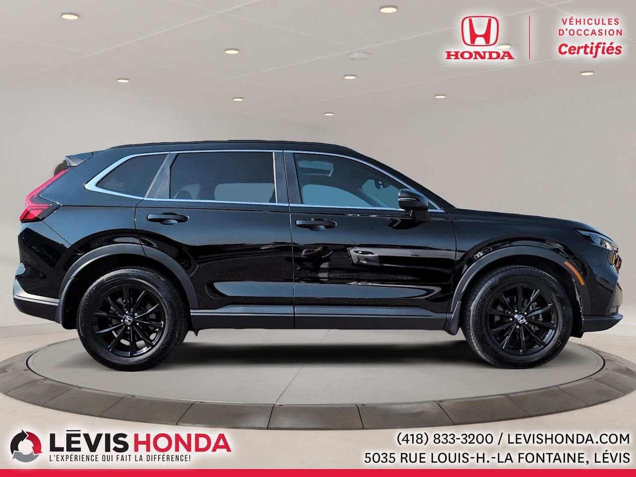 Honda CR-V Sport AWD Sport Traction Intégrale 2023 Noir Lévis - photo #6