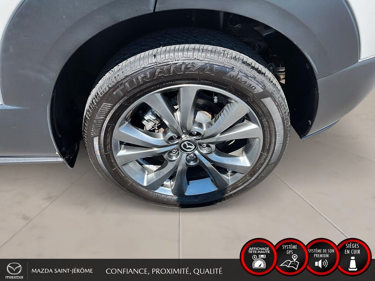 Mazda CX-30 GT | TOIT OUVRANT | CUIR | AWD | 2024 Gris Saint-Jérôme - photo #10