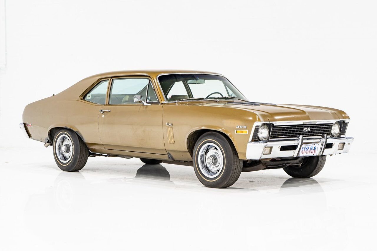 Chevrolet Nova *PRIX EN USD* unrestored true survivor Matching# L78 396/375hp 1970 Or Montréal - photo #2