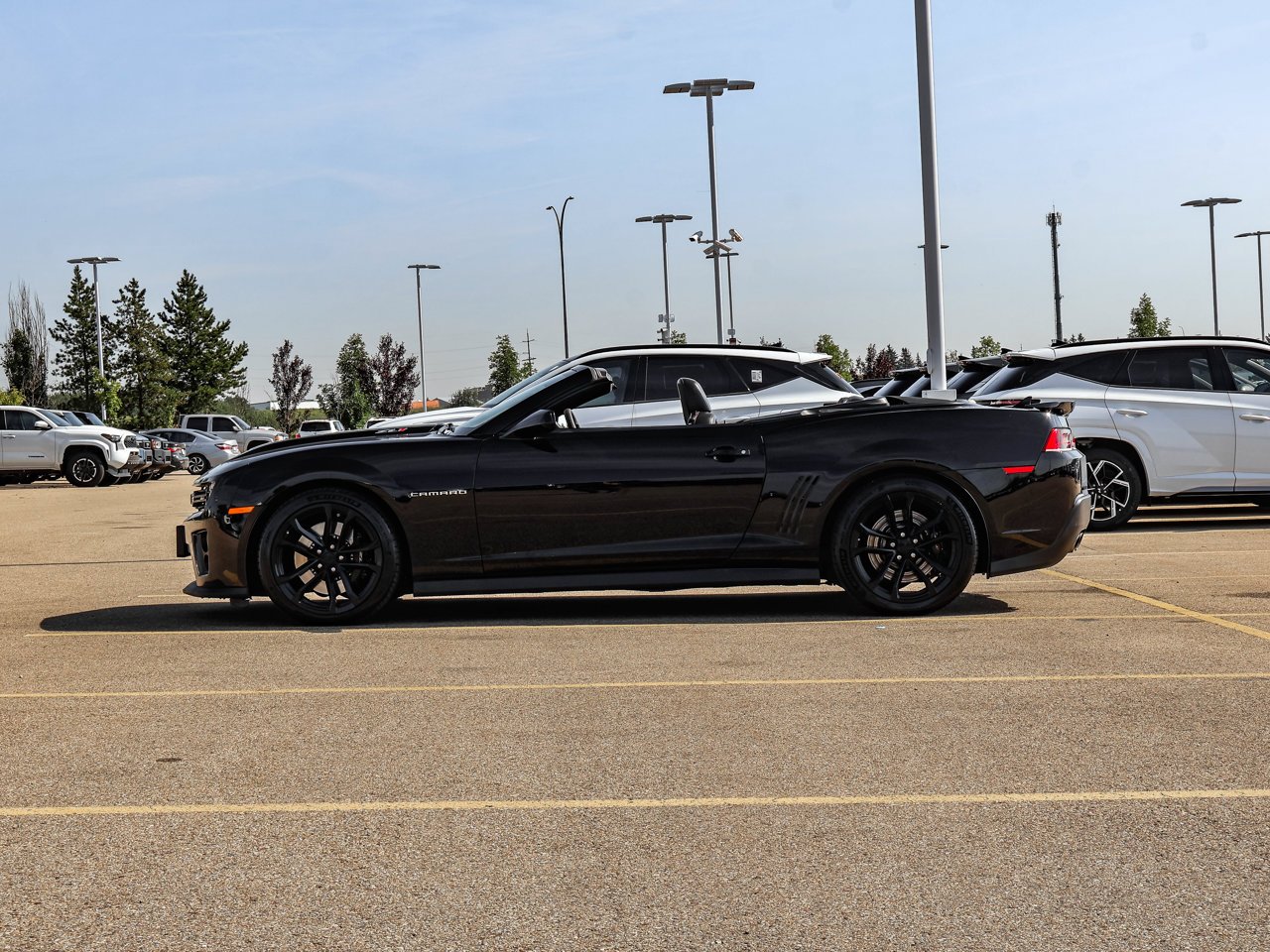 2014 Chevrolet Camaro 2dr Conv ZL1 Black Sherwood Park - photo #4