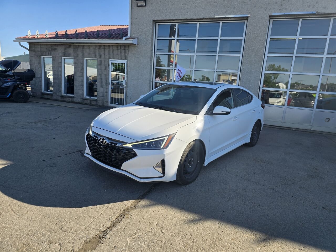 Hyundai Elantra 2019 Blanc Longueuil, - photo #0
