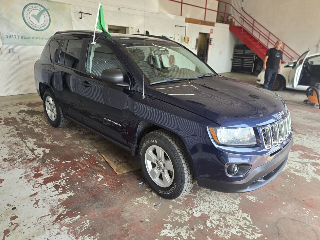 2017 Jeep Compass Blue  - photo #5