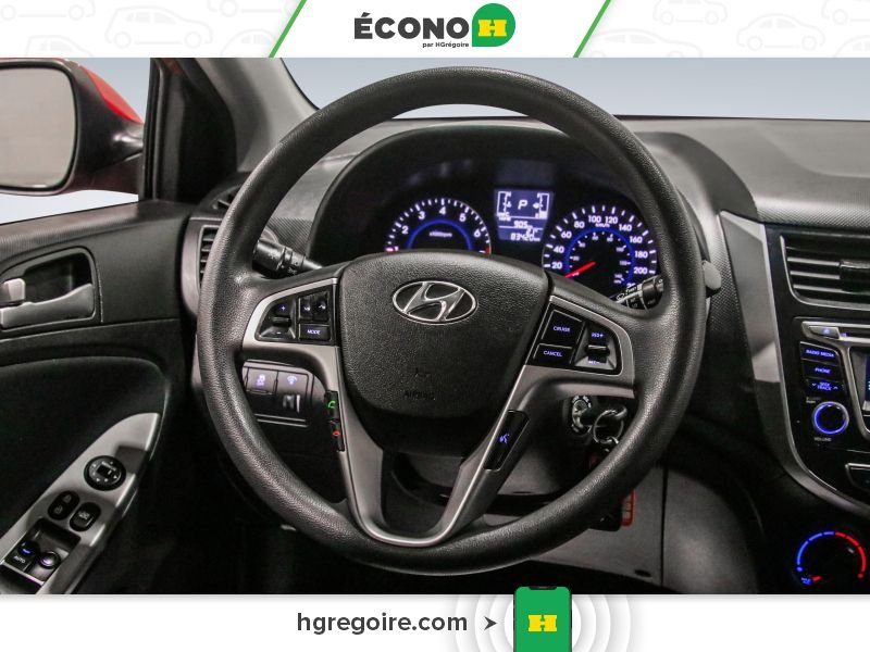 2016 Hyundai Accent Red Blainville - photo #14