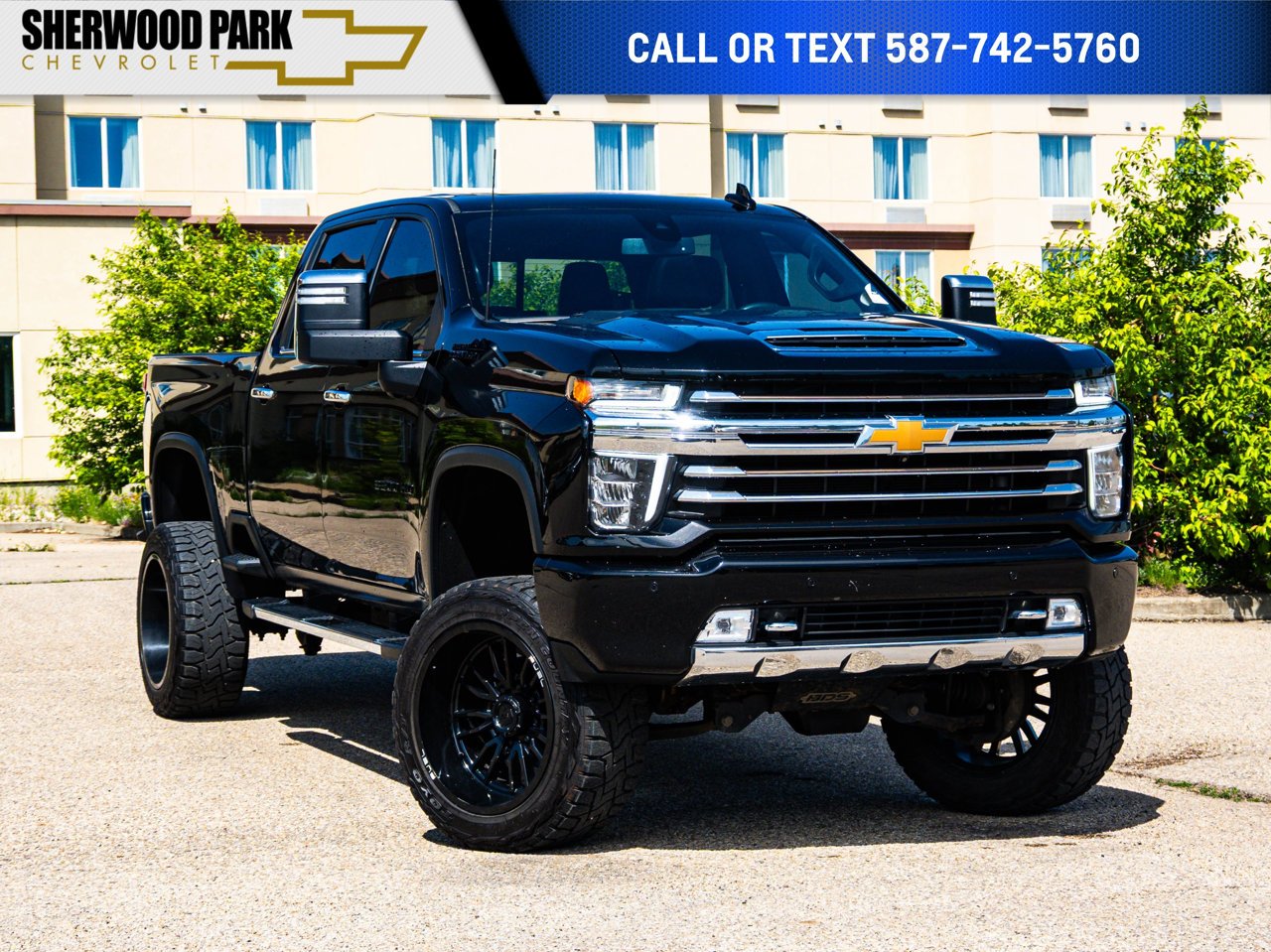 2023 Chevrolet Silverado 3500HD 4WD Crew Cab 159 High Country Black Sherwood Park - photo #0