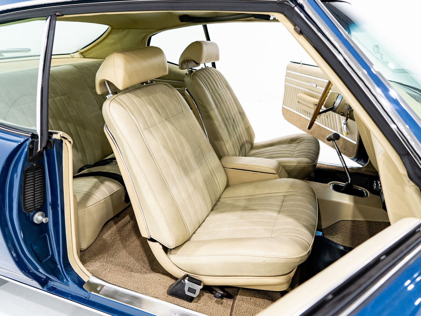 1970 Pontiac GTO The Judge Matching# Ram Air III 4-speed **PRIX EN USD** Blue Montreal - photo #75