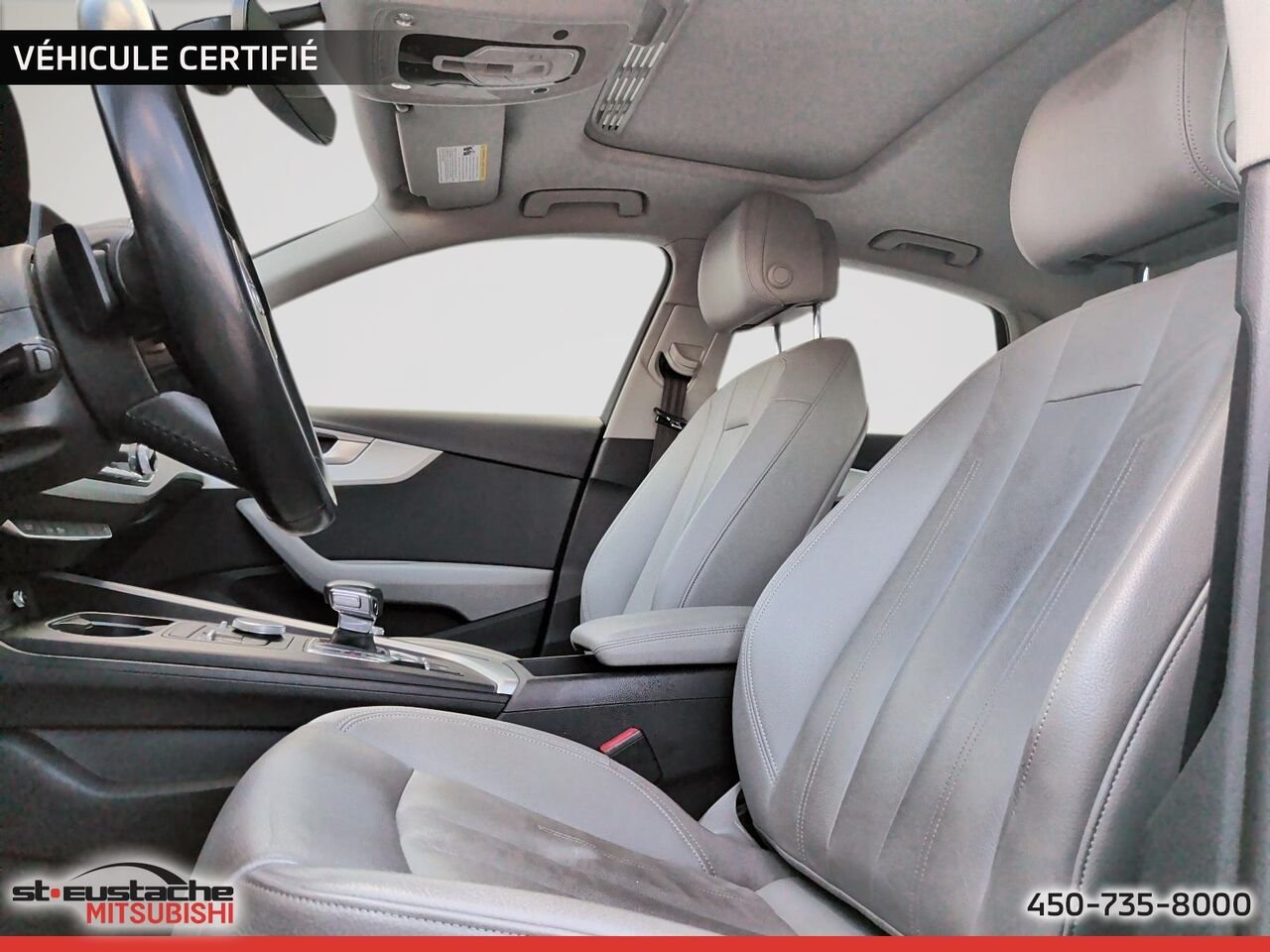 Audi berline A4 2019 Gris Saint-Eustache - photo #7